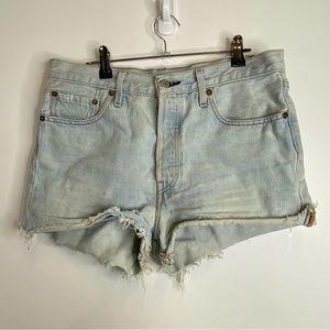 Vintage Levis 501 Big E Cutoff Shorts Size 28 Denim Bottoms